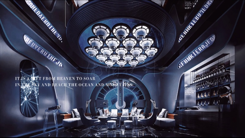 煙臺藍(lán)白商務(wù)KTV